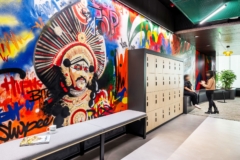 Street Art in 7-Eleven Global Solutions Center - Bengaluru