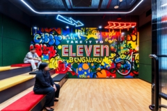 Street Art in 7-Eleven Global Solutions Center - Bengaluru