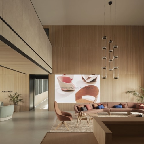 recent Andreu World Offices and Showroom – Valencia office design projects