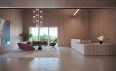 Table Lamp in Andreu World Offices and Showroom - Valencia