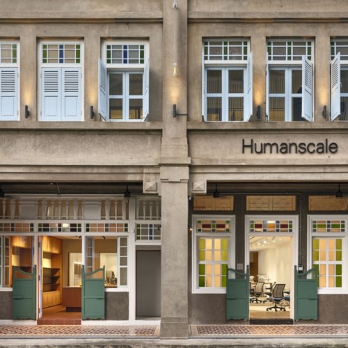 recent Humanscale Showroom – Singapore office design projects