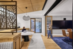 Glass Graphics in NetApp Executive Briefing Center - San Jose