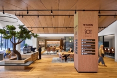 Glass Graphics in NetApp Executive Briefing Center - San Jose