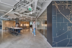 Wall Graphics in Neumann Monson Architects Offices - Iowa City