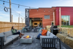 Roll-Up Door in Pope Design Group Offices - St. Paul