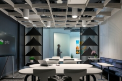 Acoustic Ceiling Baffle in PTC Offices - San Ramon