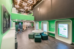 Acoustic Ceiling Baffle in Stone Offices - Sao Paulo