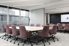 Folding / Moveable Walls in Acrisure Offices - London