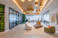 Sofas / Modular Lounge in BNP Paribas Cardif Offices - Sao Paulo