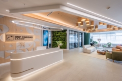 Sofas / Modular Lounge in BNP Paribas Cardif Offices - Sao Paulo