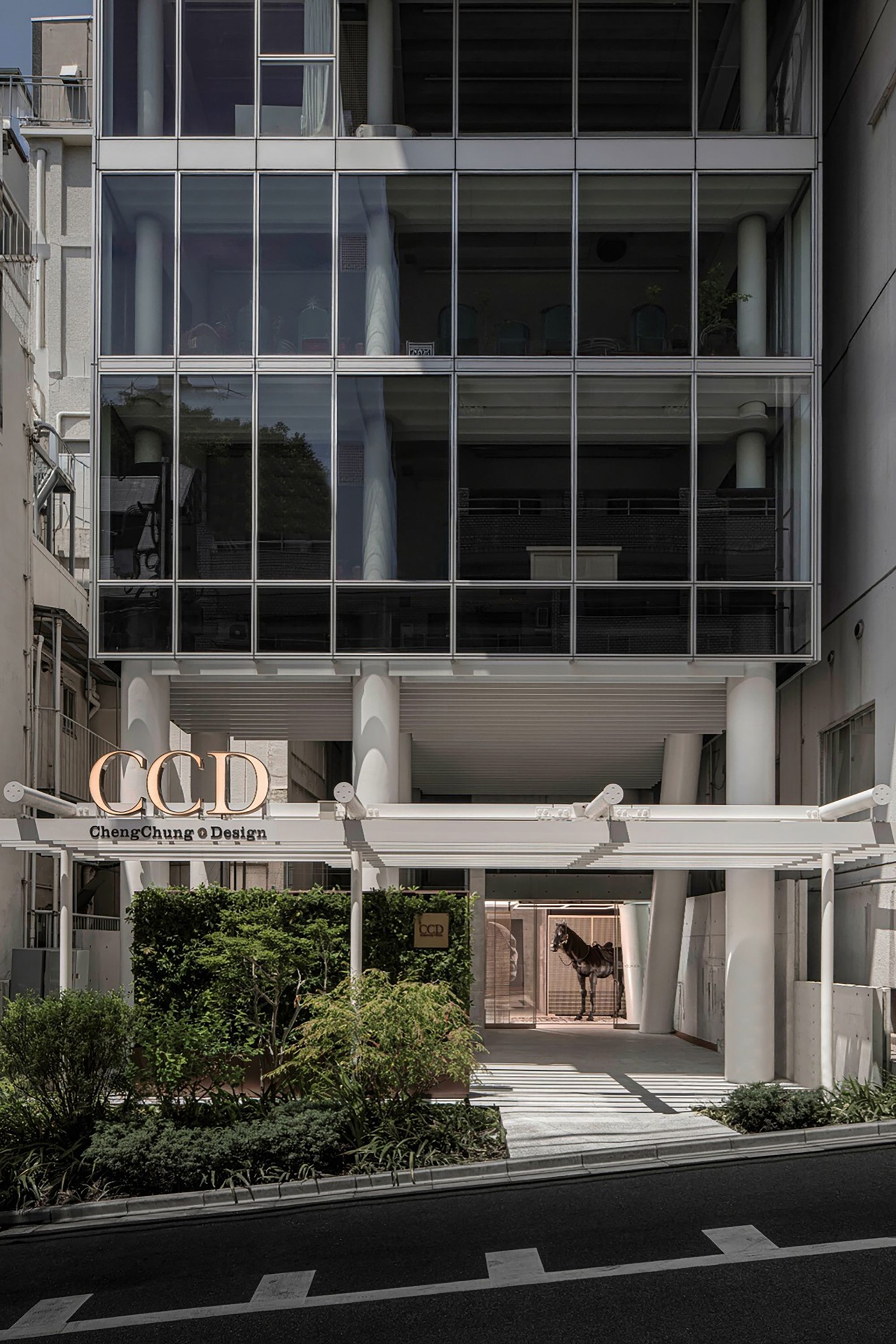 The building entrance