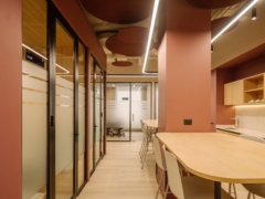 High Table in Payscan Offices - Santiago