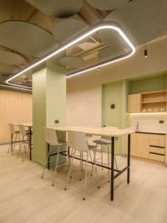 High Table in Payscan Offices - Santiago