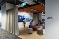 Acoustic Ceiling Panel in Stockroom Creative Hub - Stockport