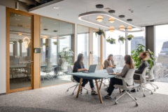 Booking Screen in Colliers Offices - Warsaw