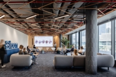 Sofas / Modular Lounge in Colliers Offices - Warsaw