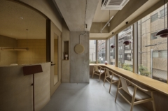 Cement in NOVEL WORK Offices - Tokyo