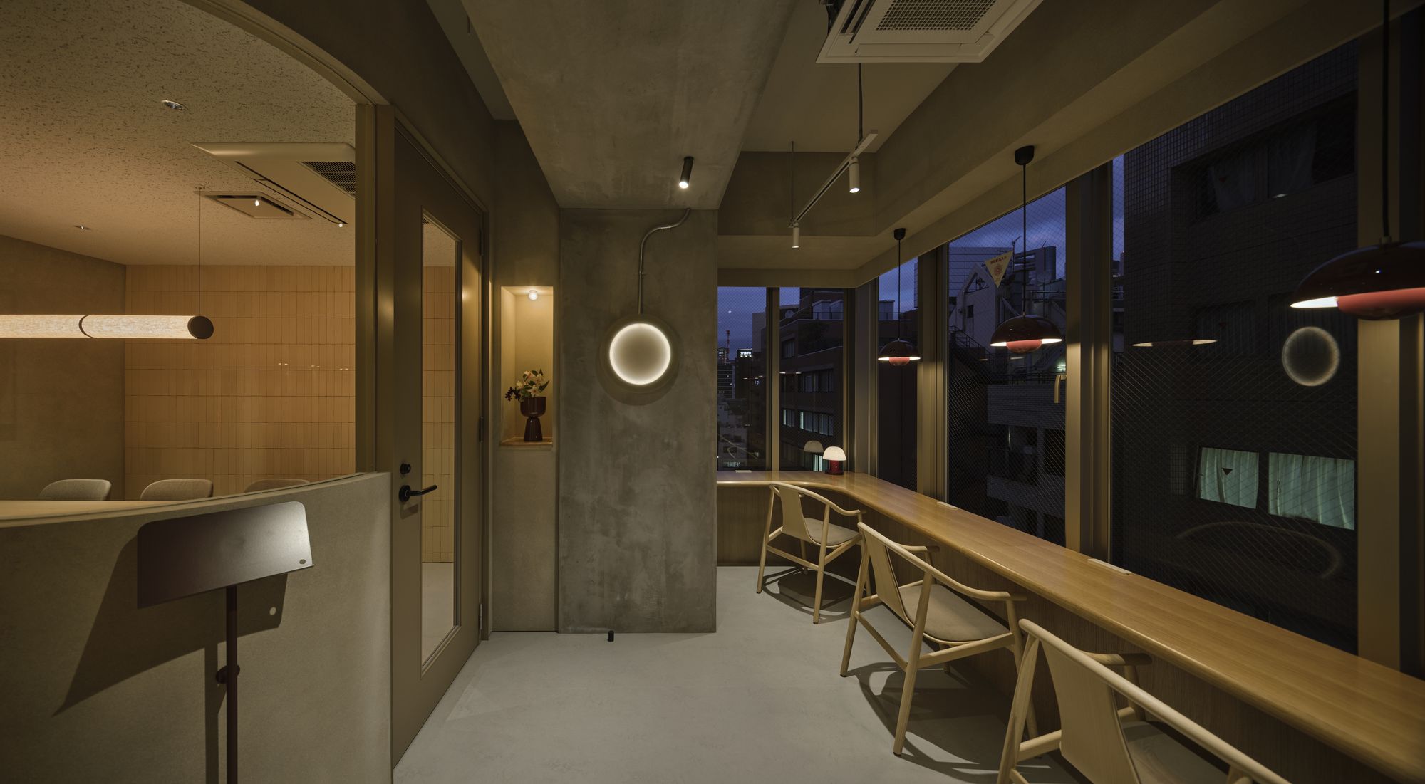 Inside