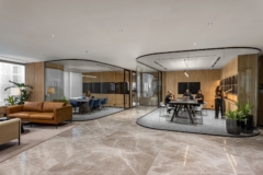 Sofas / Modular Lounge in Oberoi Realty Office - Gurugram