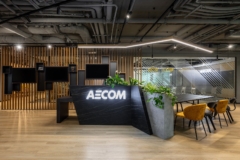 Reception / Waiting Area in AECOM Offices - Bucharest