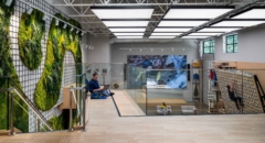 Gym / Fitness Center in Arc’teryx 'The Nest' Office - Vancouver