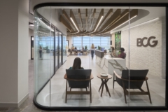 Reception / Waiting Area in Boston Consulting Group Offices - Durham