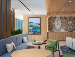 Framed Wall Art in Cohen Milstein Offices - Washington DC