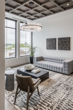 Sofas / Modular Lounge in Confidential Client Offices - Carmel