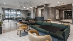 Sofas / Modular Lounge in Confidential Client Offices - Carmel