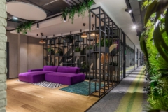 Sofas / Modular Lounge in CPI Property Group Offices - Bucharest