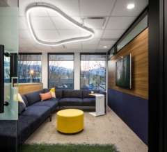 Sofas / Modular Lounge in First West Credit Union Offices - Penticton
