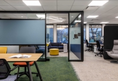 Ottoman / Pouf in First West Credit Union Offices - Penticton