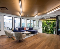 Sofas / Modular Lounge in First West Credit Union Offices - Penticton