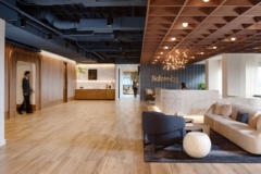 Ottoman / Pouf in Schwabe Offices - Portland