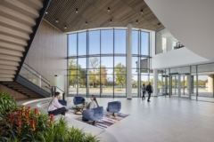 Atrium in University of Illinois Philanthropy Center - Champaign