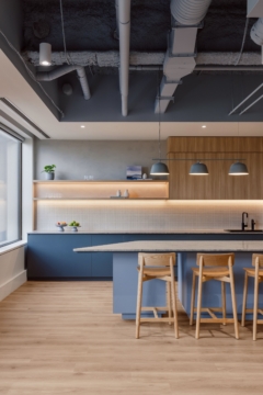 Colorful Exposed Ceiling - Strict 1 in 360 Collins Street Spec Suites - Melbourne