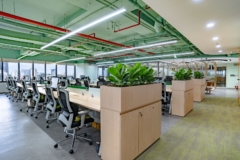 Colorful Exposed Ceiling - Strict 1 in Betrimex Offices - Ho Chi Minh City