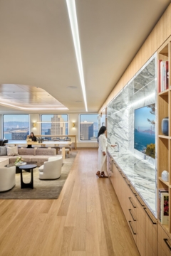 Bar Stool in Confidential Global Law Firm Offices - San Francisco