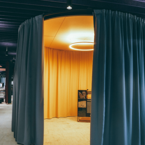 Acoustic Curtain Noren - 0