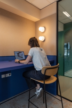Phone / Study Booth in Netbeheer Nederland Offices - The Hague
