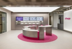 Reception / Waiting Area in PURGO Offices - Seongnam