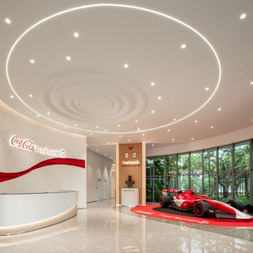 recent ThaiNamthip Coca-Cola Offices – Bangkok office design projects