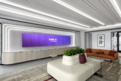 Reception / Waiting Area in TMEIC Offices - Houston