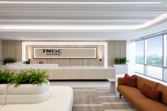 Reception / Waiting Area in TMEIC Offices - Houston