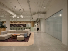 Sofas / Modular Lounge in Ubisoft Offices - Montreal