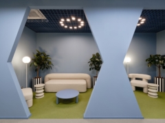 Sofas / Modular Lounge in Yandex Office 3 - Moscow