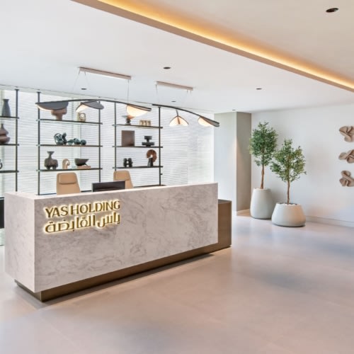 recent Yas Holding Offices – Abu Dhabi office design projects