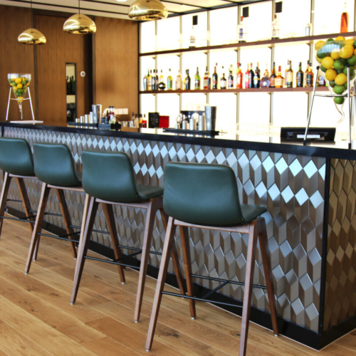 Viv Wood Barstool - 0