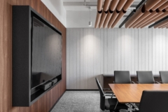 Folding / Moveable Walls in Kairos Coworking Office - Toronto