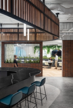 Counter in Kairos Coworking Office - Toronto